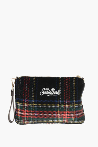 Pochette PARISIENNE in Misto Lana Tartan