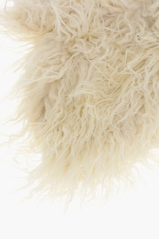 Eco-Fur Beanie with Pom-Pom