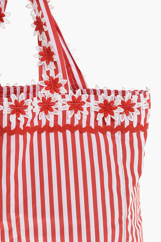 Tote Bag BIGBAG aus Canvas mit Awning-Streifen