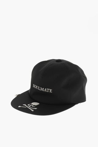 Cappello da Baseball SOULMATE con Ricamo in Lurex