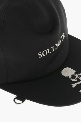Cappello da Baseball SOULMATE con Ricamo in Lurex