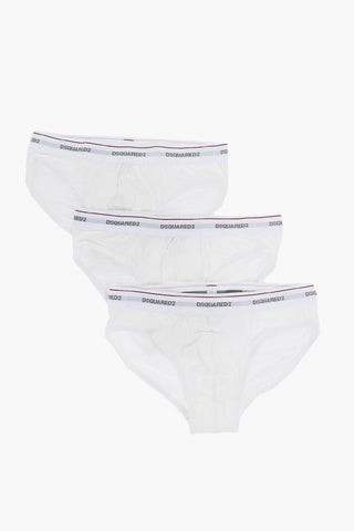 Cotton Stretch 3 Pairs Of Slip Set