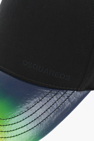 Cotton Gabardine Cap with Gradient Visor