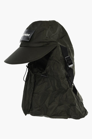 Nylon Sahara Hat With Patch Logo