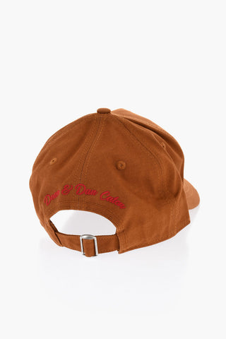 Vintage Effect Cotton Cap with Patch