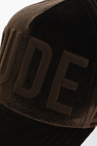 Velvet Cap with Tone on Tone Embroidery
