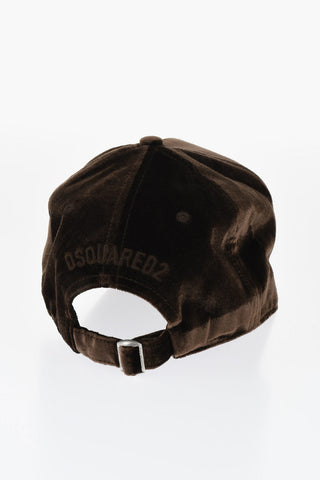 Velvet Cap with Tone on Tone Embroidery