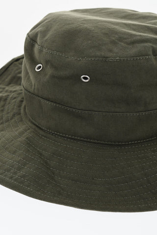 Cappello Bucket in Cotone a Tinta Unita