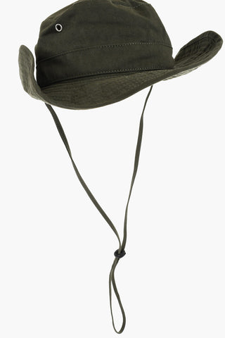 Cappello Bucket in Cotone a Tinta Unita