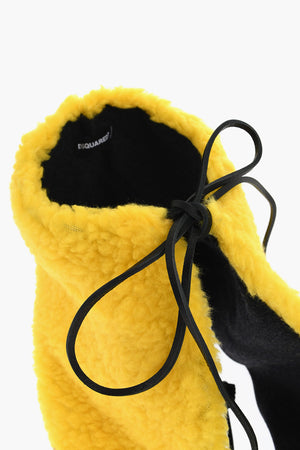 Solid-Color Eco Fur Scarf