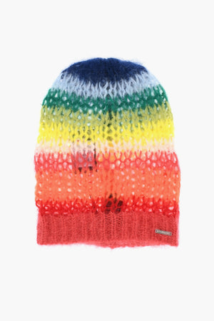Multicolor Ombre Beanie