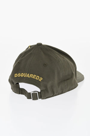 Hut aus Baumwollgabardine mit Pailletten