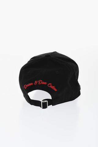 Vintage Effect Cotton Cap with Patch