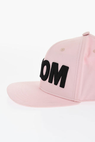 Gabardine Cotton Cap with Embossed Embroidery