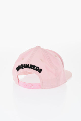 Gabardine Cotton Cap with Embossed Embroidery
