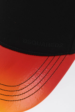 Cotton Gabardine Cap with Gradient Visor