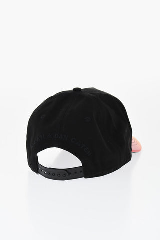 Cotton Gabardine Cap with Gradient Visor