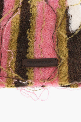 Mehrfarbige Mütze Aus Nylon Und Wolle