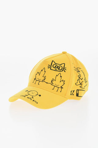 Cotton Cap with Embroidery
