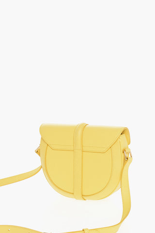 Textured Leather SMALL BESACE Saddle Bag