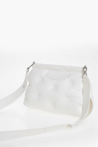 MM11 Leather GLAM SLAM Crossbody Bag with Removable Shoulder Strap