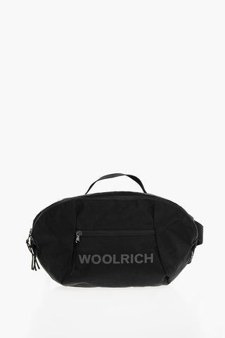 TODD SNYDER BLACK LABEL Technical Fabric X-PAC Maxi Waist Bag with Printed Logo