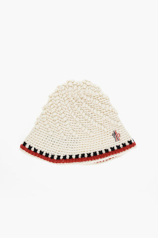 GRENOBLE Cappello Bucket Tricot con Dettagli a Contrasto