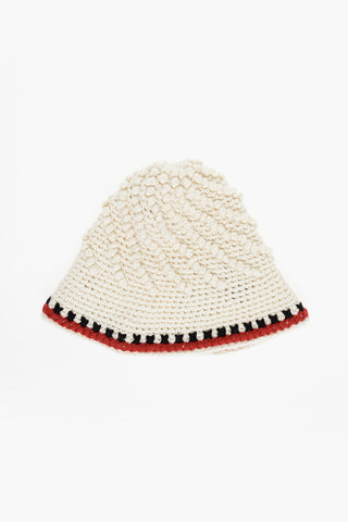GRENOBLE Cappello Bucket Tricot con Dettagli a Contrasto