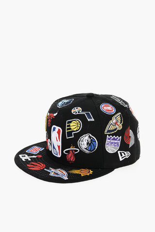 Solid Color 59 FIFTY Cap with All-Over Embroideries