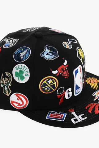Solid Color 59 FIFTY Cap with All-Over Embroideries