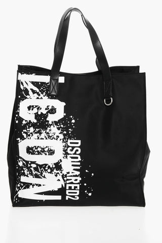 ICON Borsa in Nylon con Tracolla Regolabile