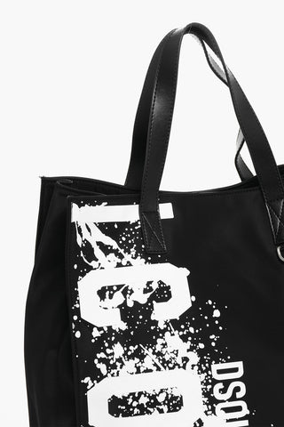 ICON Borsa in Nylon con Tracolla Regolabile
