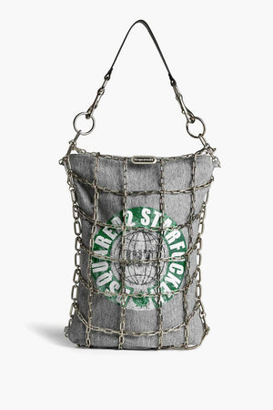 Borsa Felpata con Catena