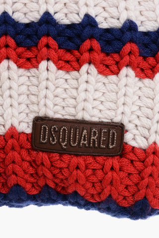 Borsa a Tracolla Crochet con Chiusura Alamari
