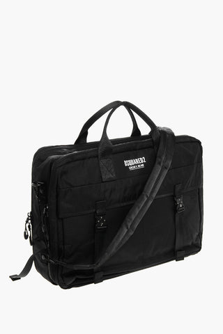 Business-Laptoptasche Mit Logo Und Doppeltem Reißverschluss