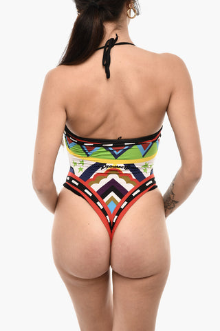 Printed One-Piece Swimsuit
