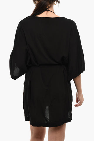 Mini Vestito ICON Svasato con Doppio Spacco Laterale