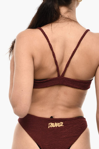 Wave Effect Bikini Top 