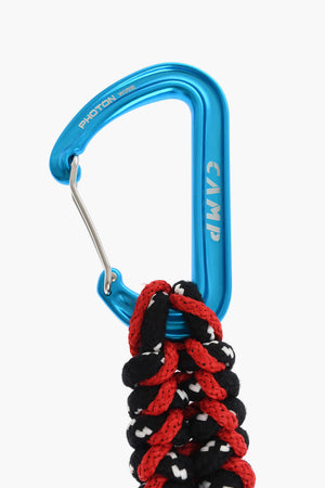 Schlüsselanhänger aus Stoff mit großem Karabinerhaken