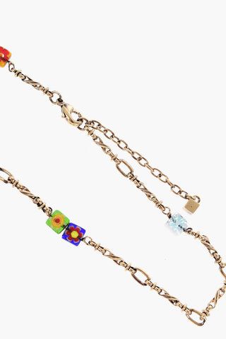 Golden Effect GUATEMALA DOLLS Necklace with Pendant