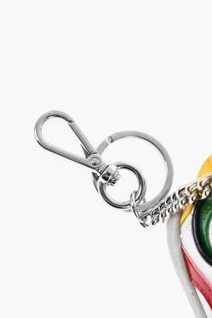 Metal Keychain with Shoe-Shaped Pendant