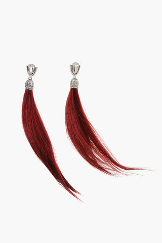 Clip on Earrins with Tassels