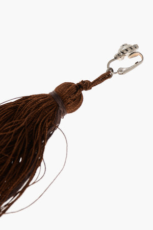 Single Clip-On Earring with Maxi Tassel