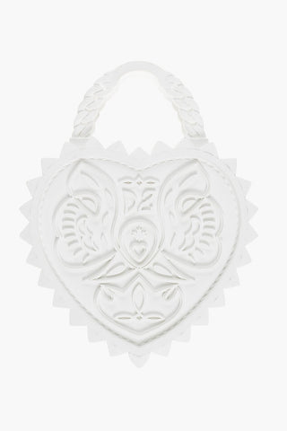 Heart Shaped ABS Hand Bag with 3D Printing