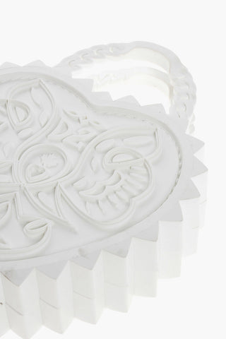 Heart Shaped ABS Hand Bag with 3D Printing