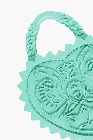 Heart Shaped ABS Hand Bag with 3D Printing