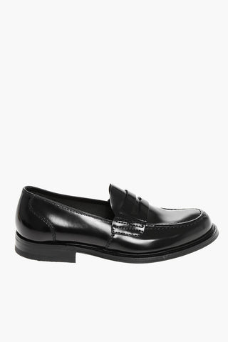 Brushed Leather FARSLEY Penny Loafers