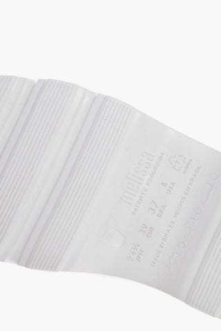 MELISSA Scarpe Derby KICK OFF In Pvc con Maxi Fibbia Frontale 6cm