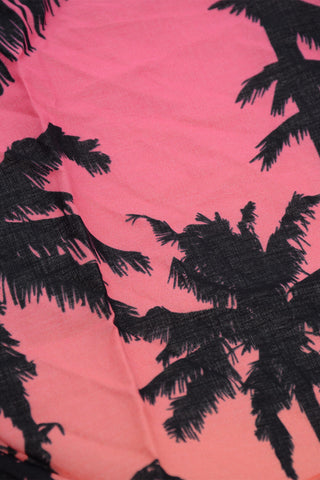 Bedruckter Baumwollfoulard mit Farbverlaufseffekt