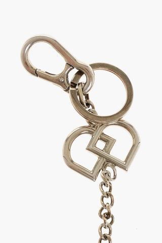 Solid Color Pant's Chain with Monogram